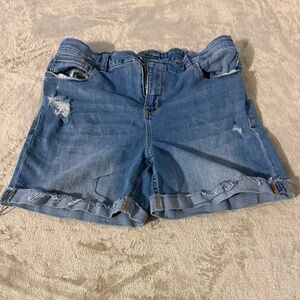 GAP Classic Blue Denim Shorts size 18 plus